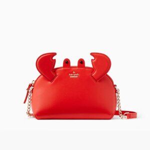 1 Kate Spade New York Shore Thing Crab Hilli Crossbody Bag NWOT